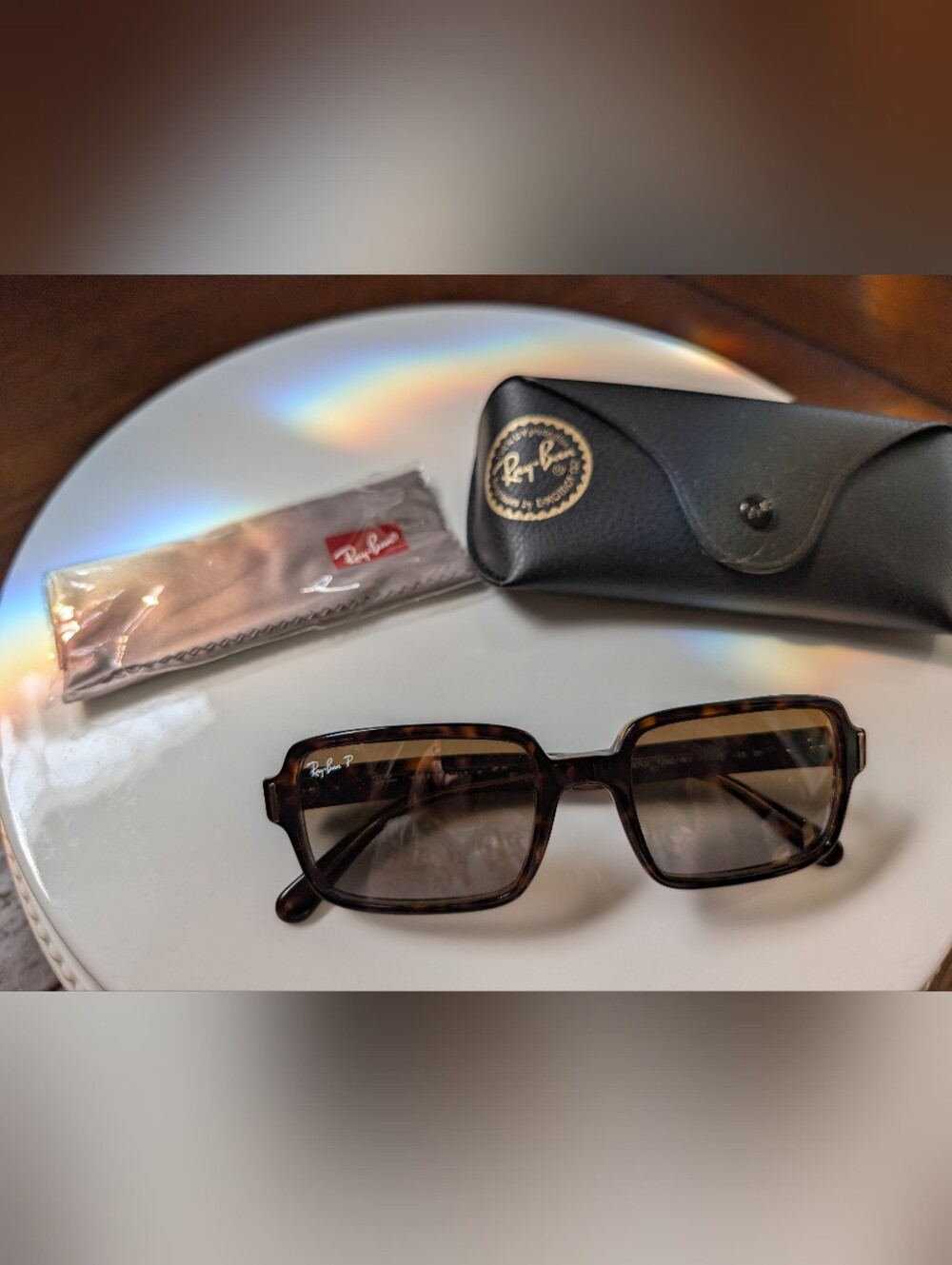 Ray-Ban Polarized  Benji Tortoiseshell Sunglasses